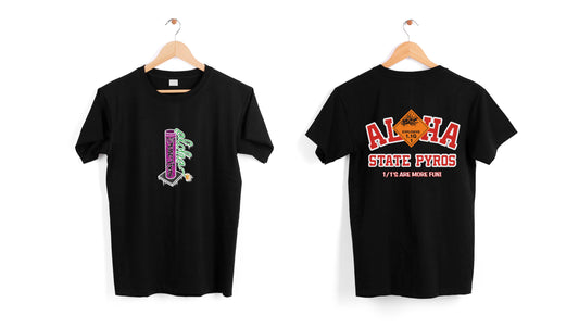 Aloha State Pyros "Warning Shirt"